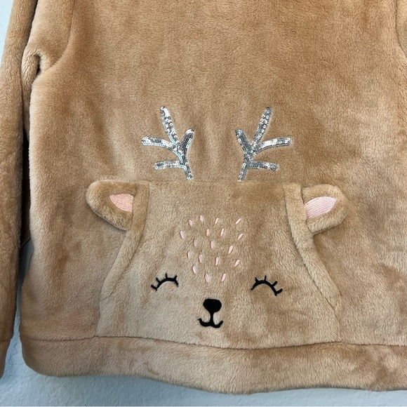 NWT Faux Shearling Hoodie - Picture 5 of 16